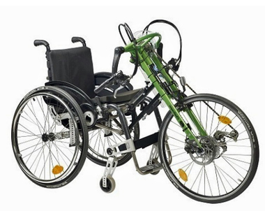 Handbike pour fauteuil roulant PRASCHBERGER CHALLENGER